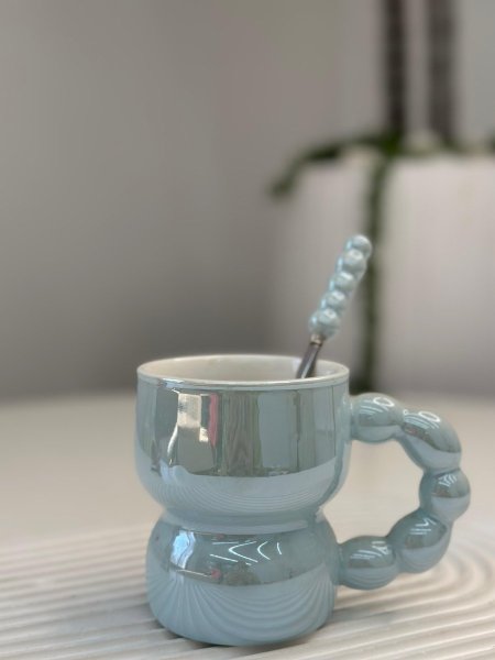 فنجان تركي مع لمعه